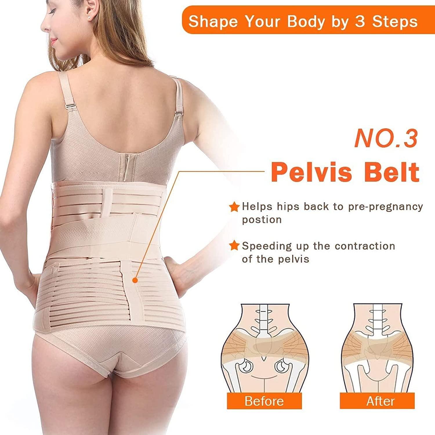 C-Section After Birth Corset Back Support Body Shapers Postparrtum Recovery  Belt