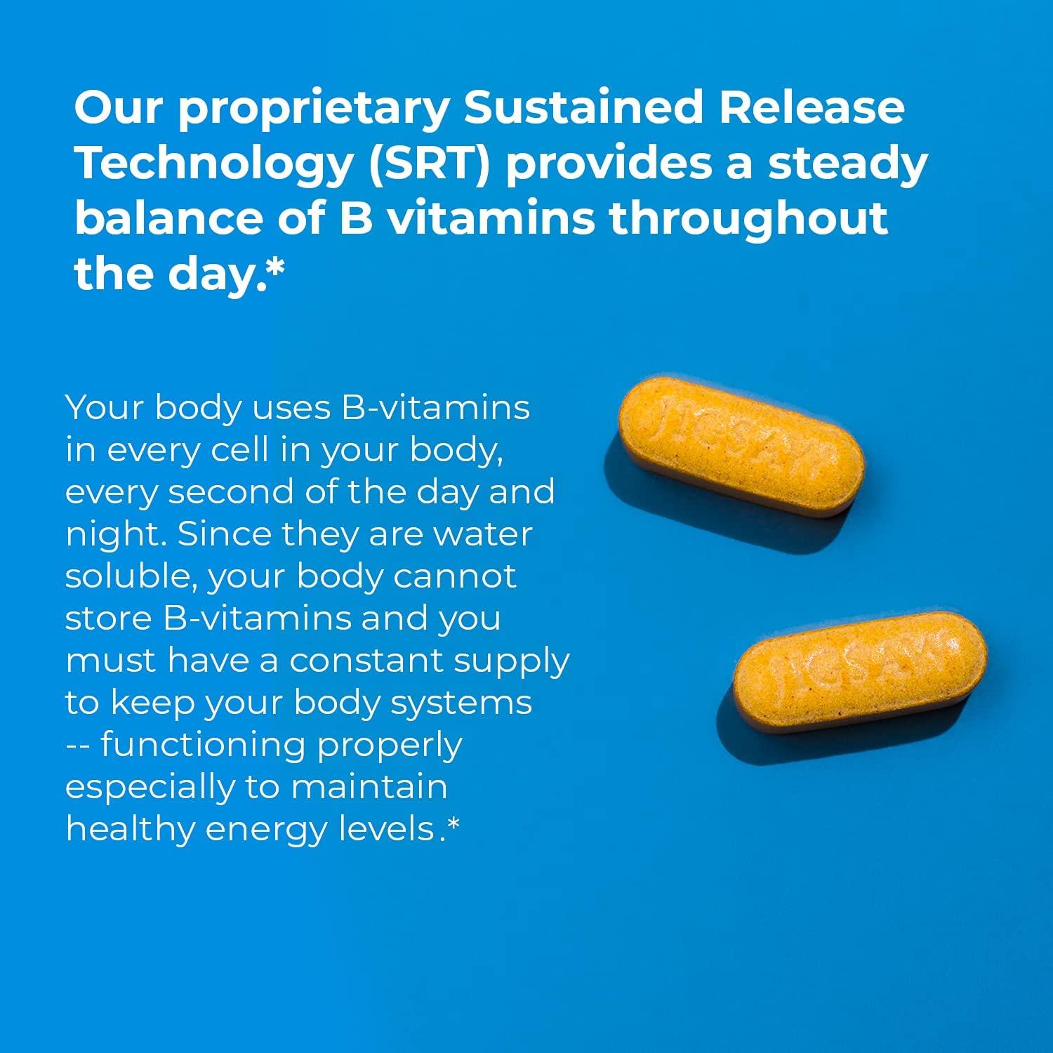 Jigsaw Health Activated B w/SRT 120 Tablets