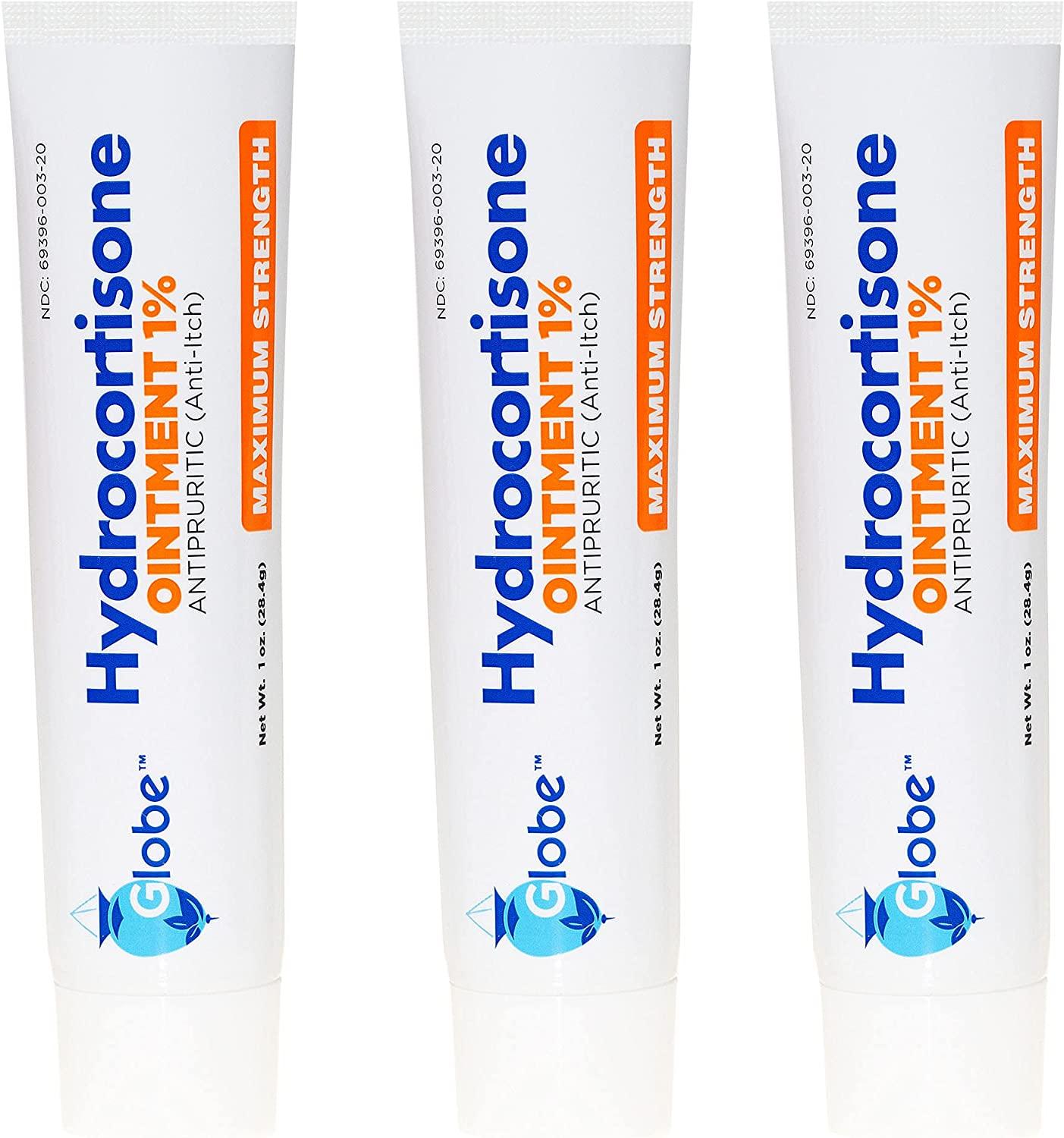 Hydrocortisone Maximum Strength Transparent Ointment 1,1 oz Anti