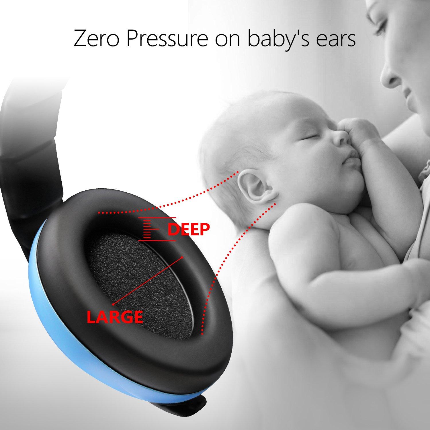 BBTKCARE Baby Ear Protection Noise Cancelling HeadPhones for
