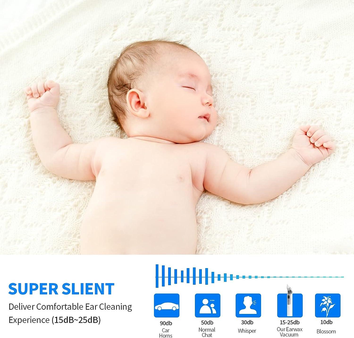 Ear Wax Vacuum with 6 Gear Strong Suction KDO Ear Wax Remover Kit for