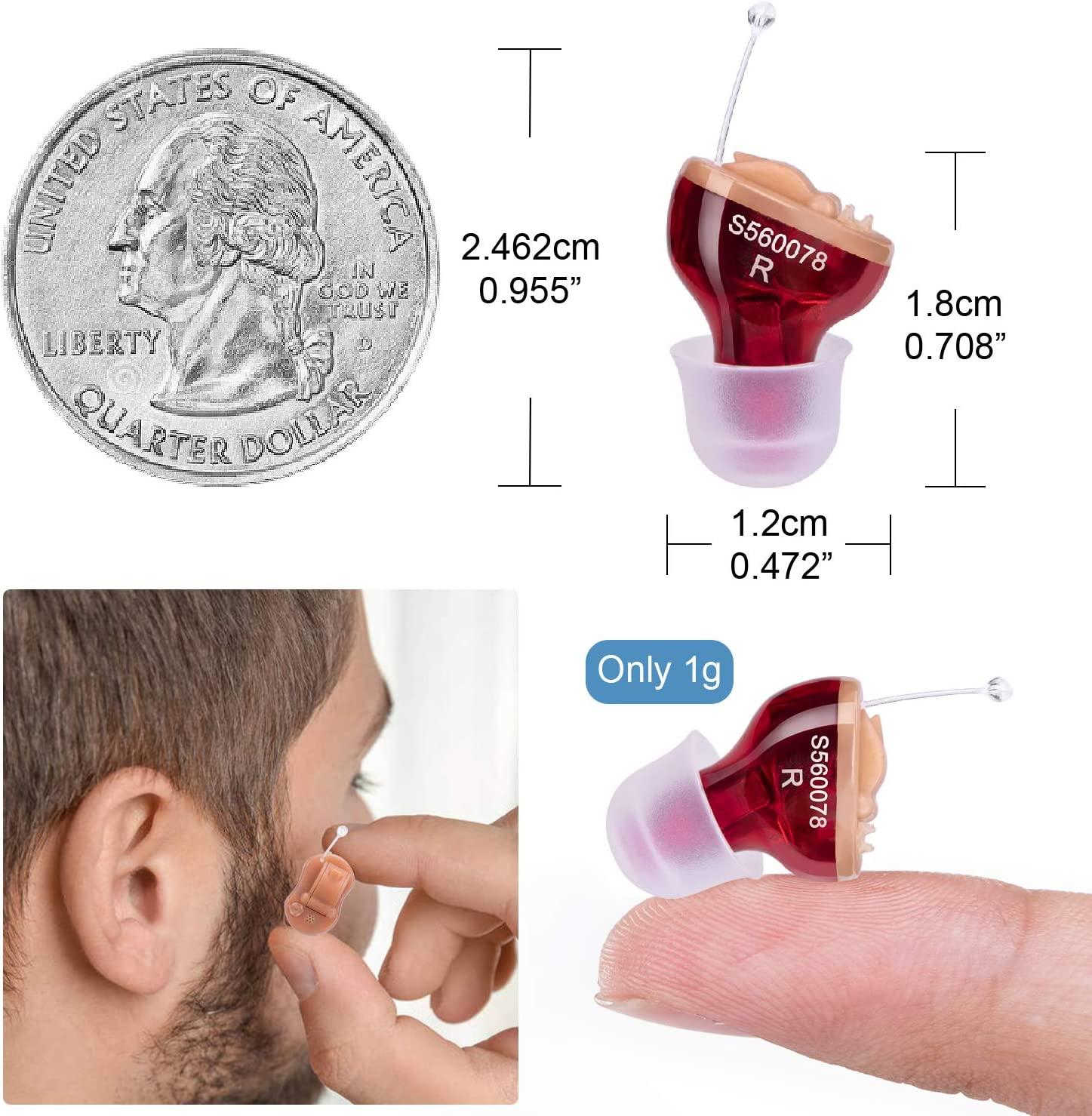 Hearing Amplifier for Seniors Adults NoiseCancelling Ear Amplifier