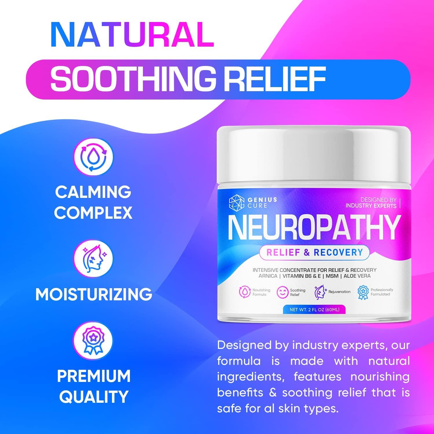 Neuropathy Nerve Pain Relief Cream Maximum Strength for Foot, Hands