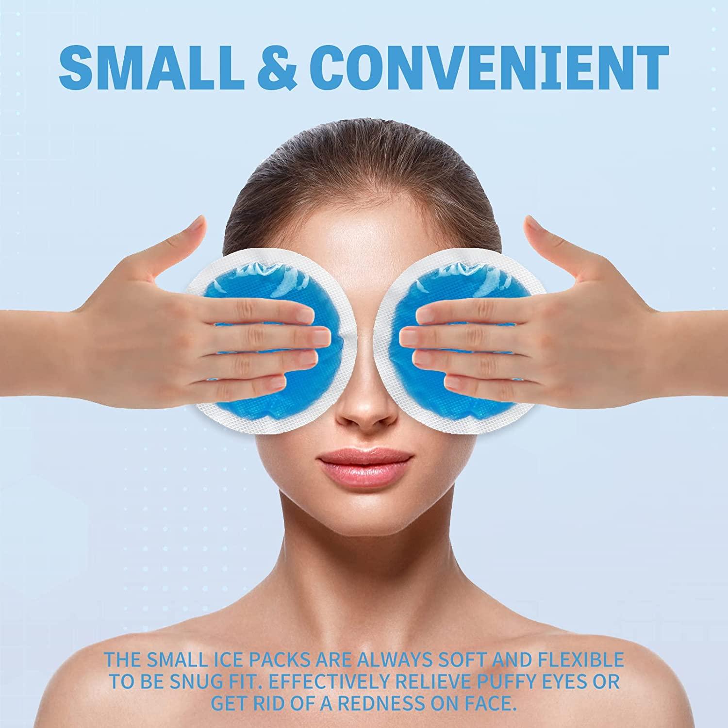 Tutmyrea Ice Packs for Injuries Reusable, 12 Pack Soft Small Ice Packs