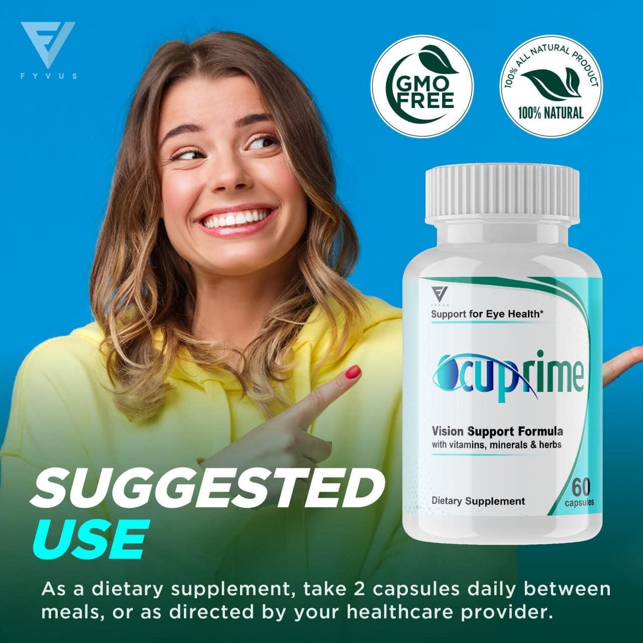 5 Pack Ocuprime for Eyes Vision Formula Occuprime Eye Vitamins