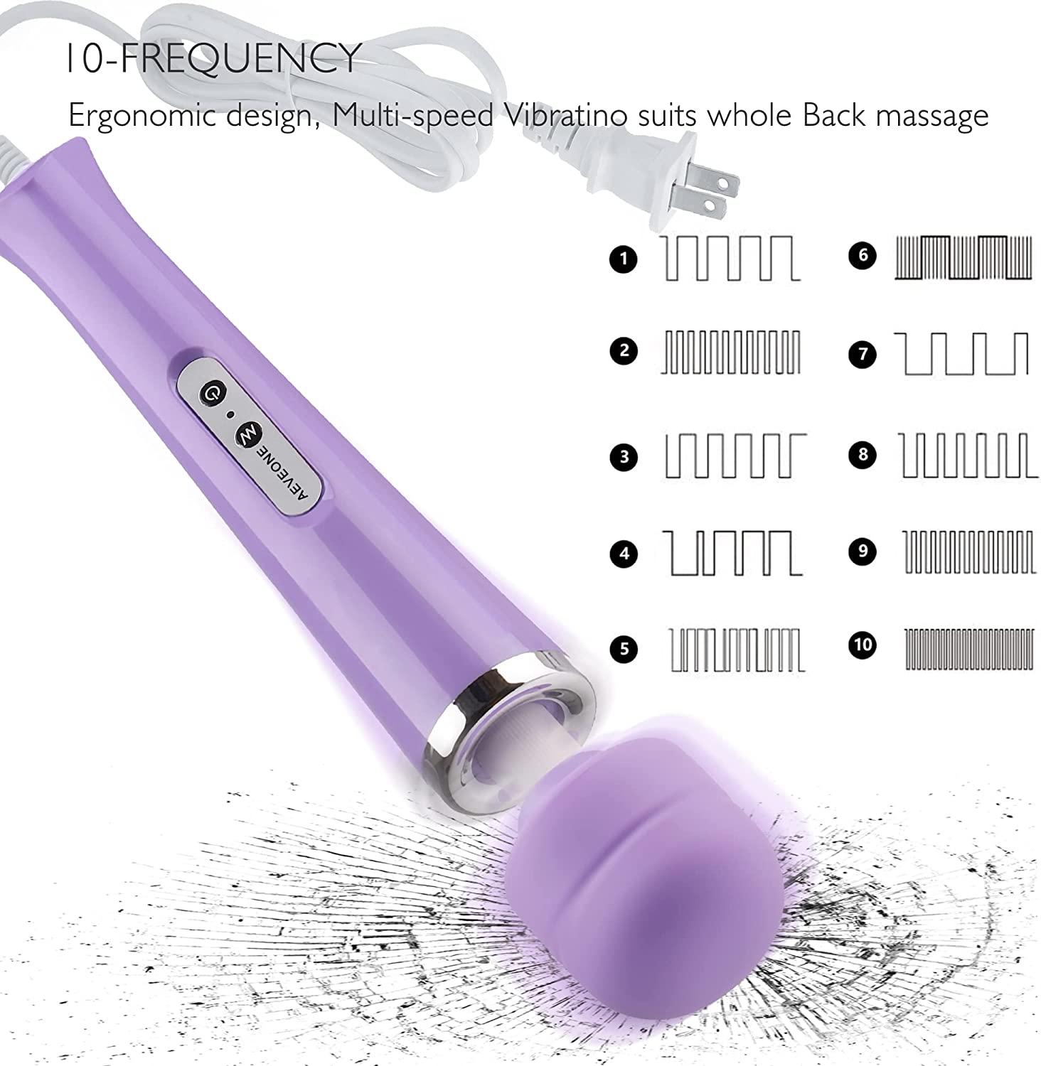 AEVEONE Wired Handheld Electric Massager - Strong Vibrations for Sports  Recovery & Muscle Pain Relief (Light Purple) | Buy Now with Express  International Delivery | GoSupps.com