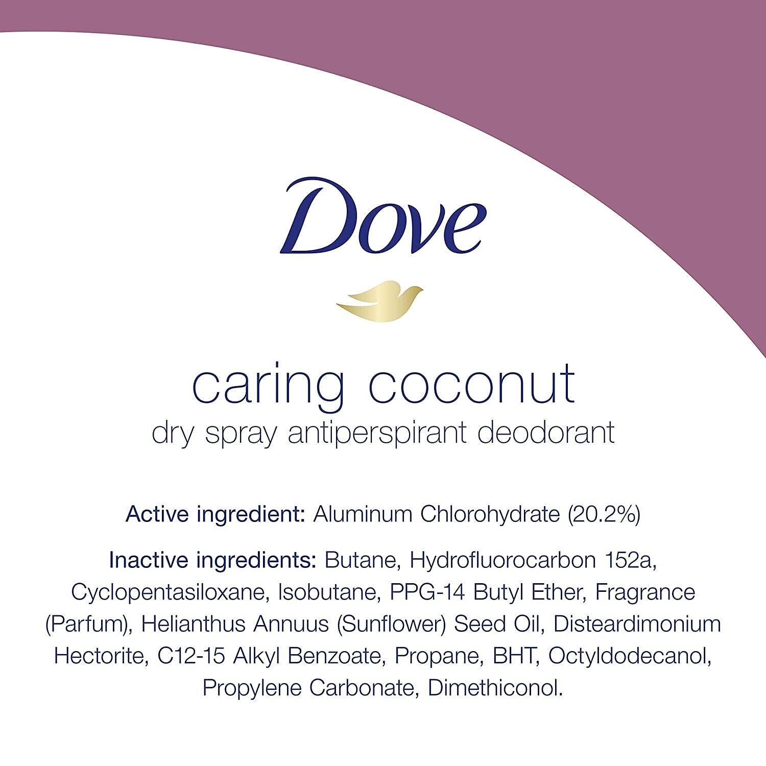 Dove Antiperspirant Deodorant Dry Spray 48 Hours of Sweat and Odor