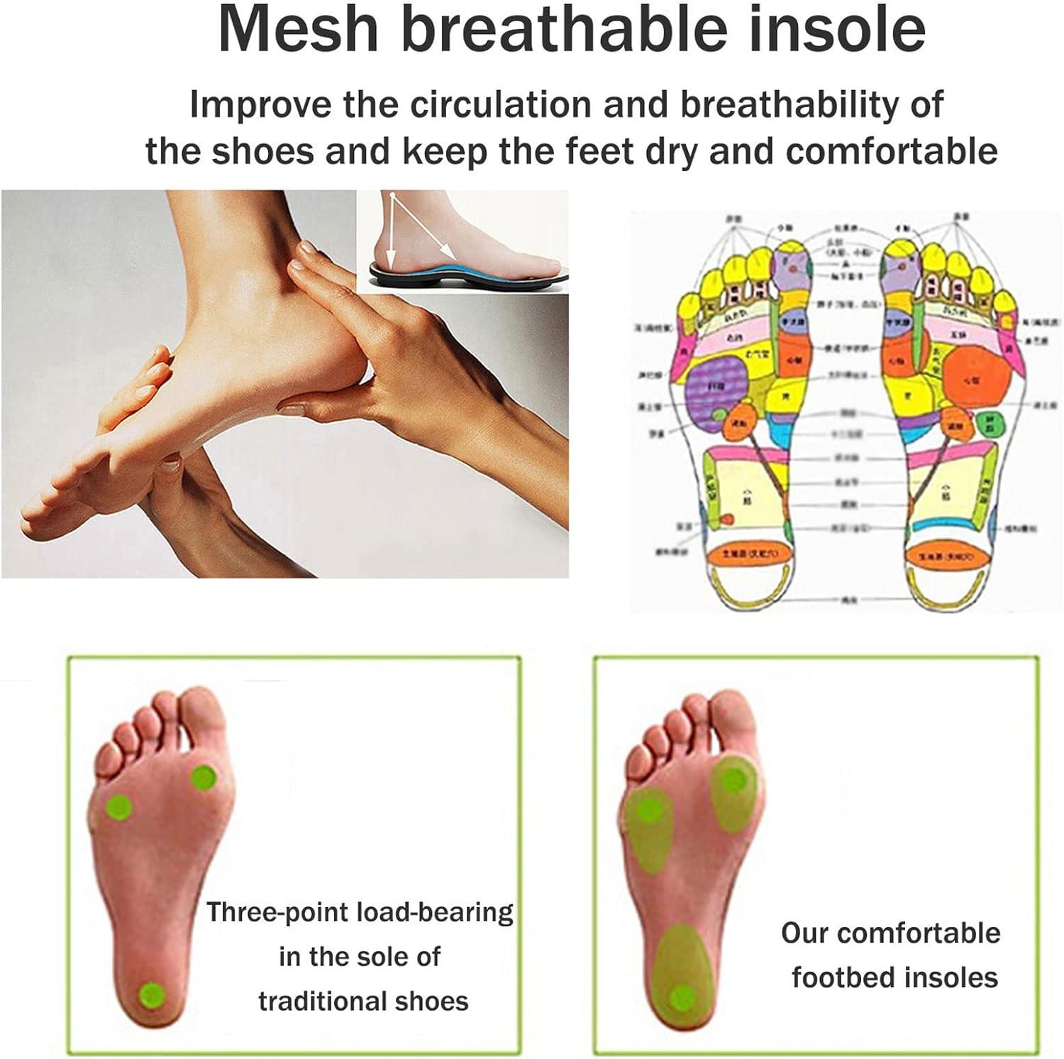 Women's Extra Wide Diabetic Orthopedic Sandals for Swollen Feet