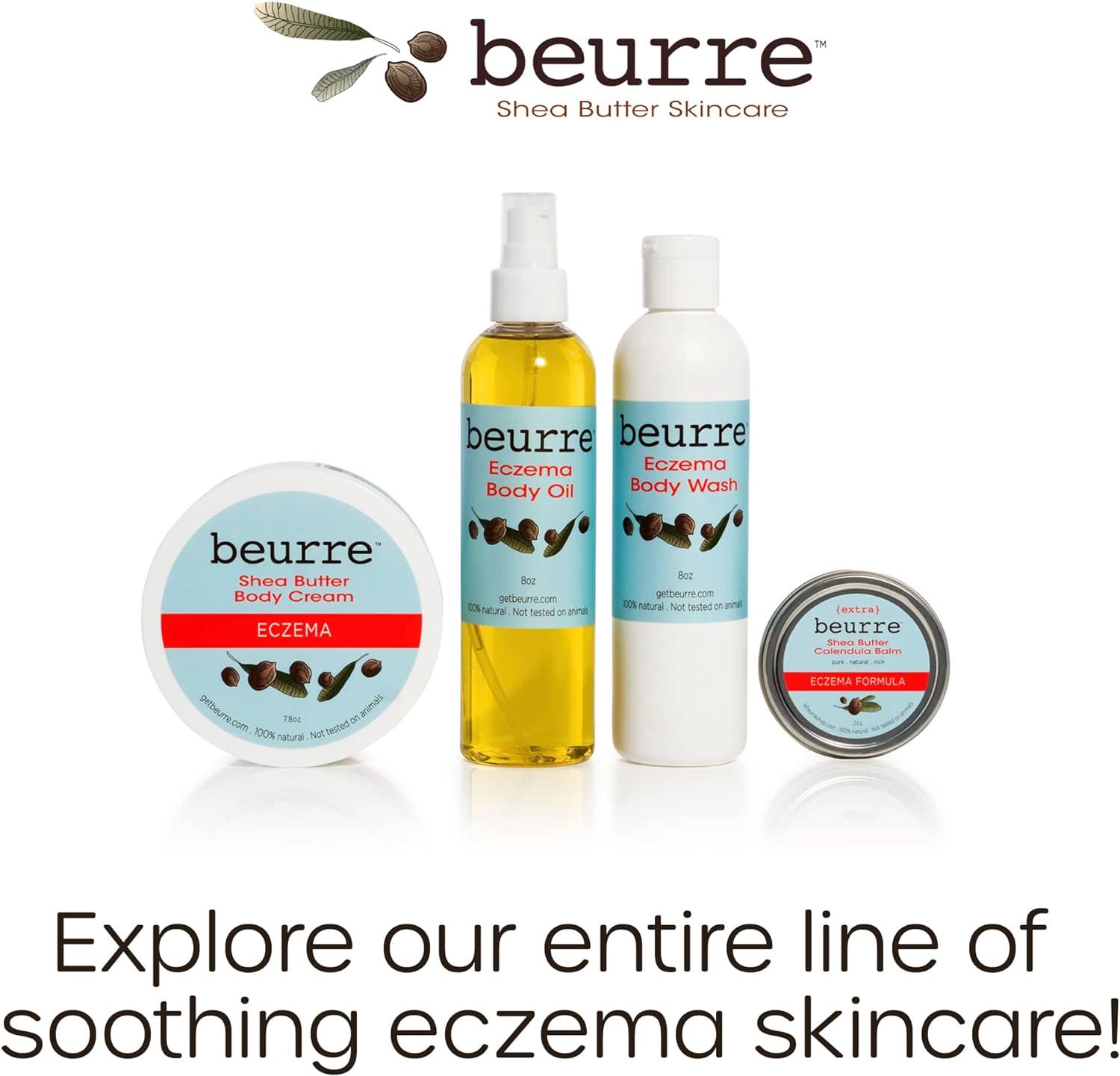 Beurre Shea Butter Eczema Balm with Moisturizing Oils Soothing