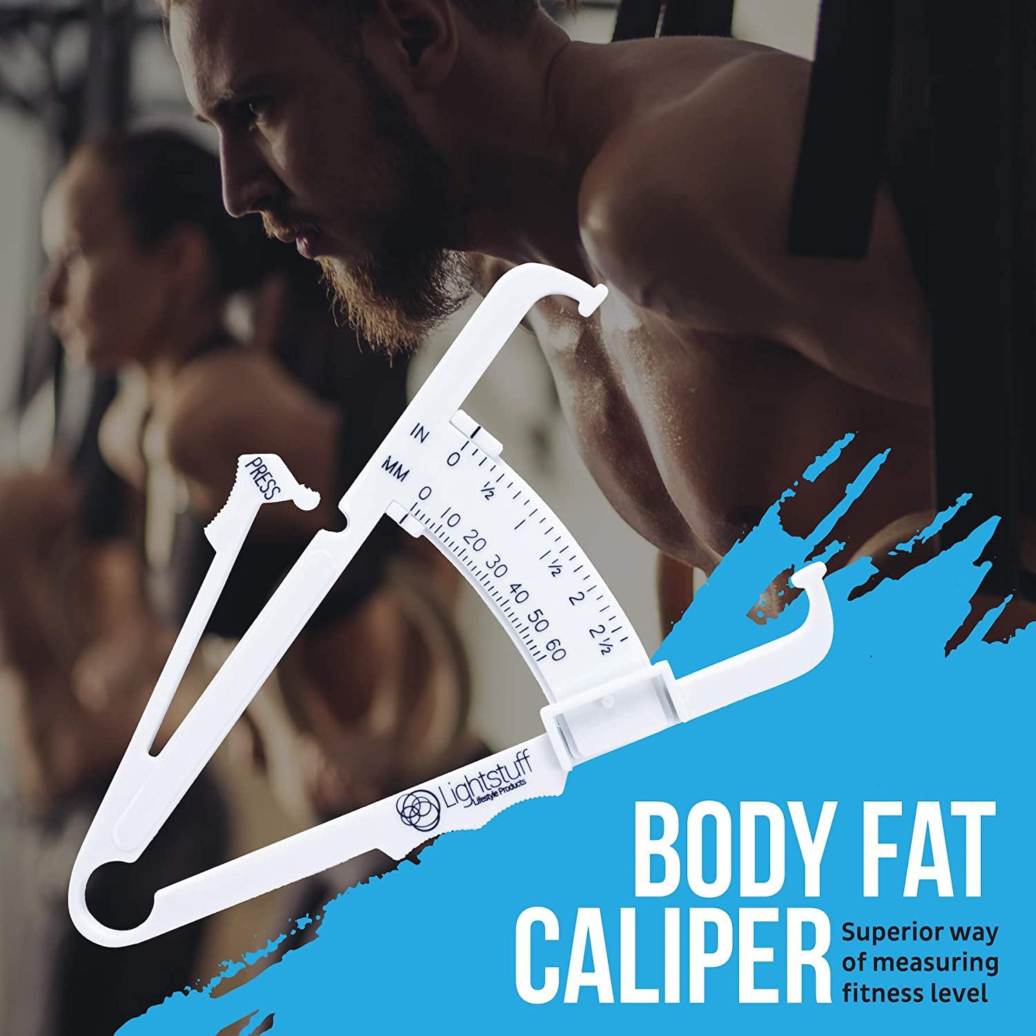 Body Fat Caliper With Measuring Tape – GenialStuff