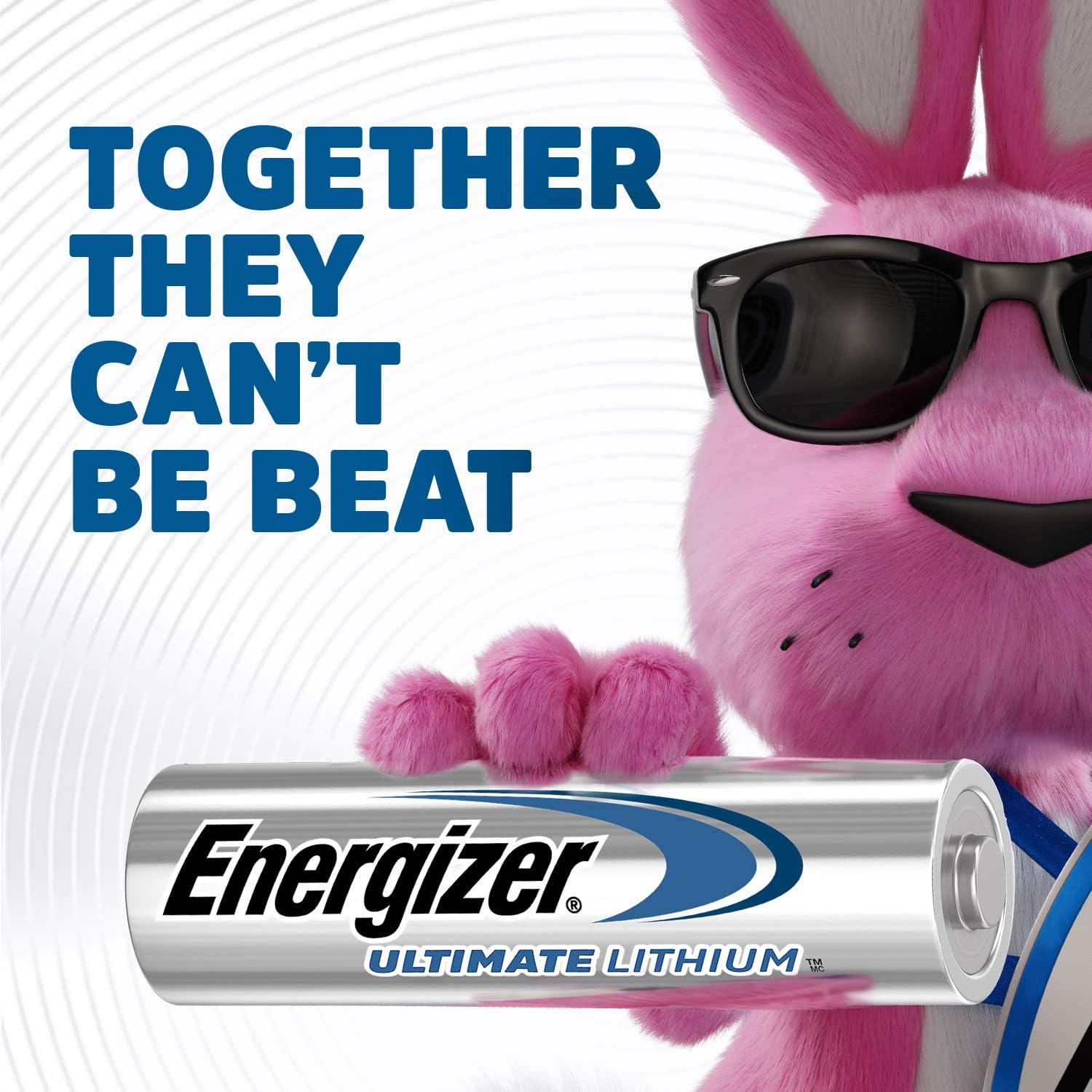 Energizer Ultimate Lithium AA 6-Count Batteries 6 Count (Pack of 1)