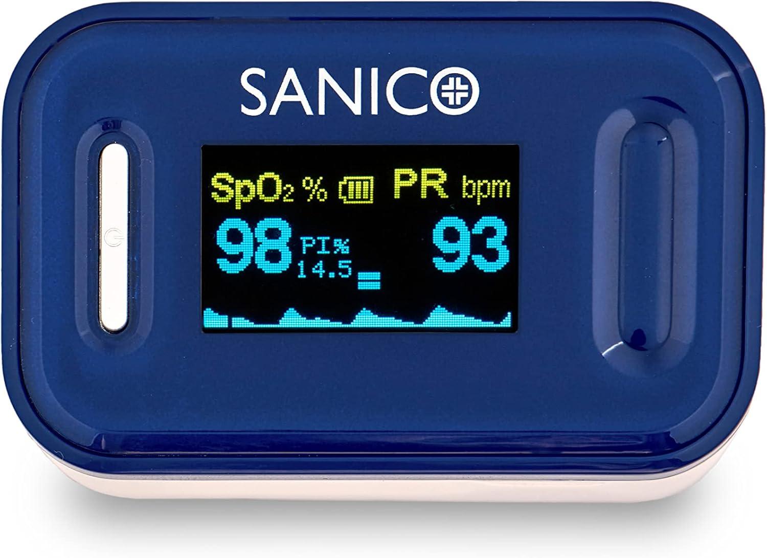 Sanico Pulse Oximeter Digital Heart Rate & SpO2 Monitor European