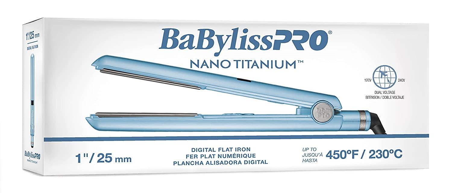Babyliss pro nano titanium digital outlet
