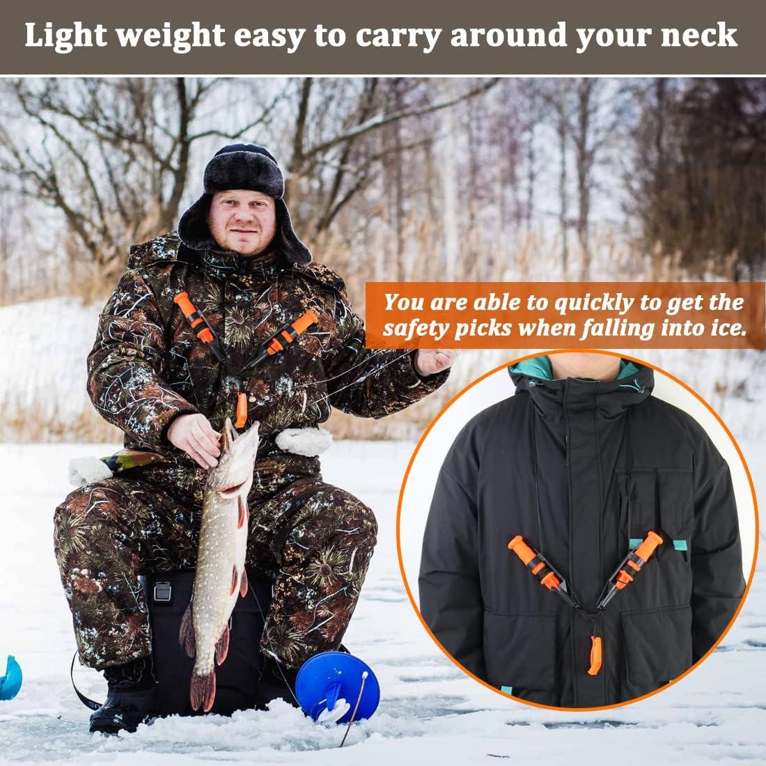 Boaton Ice Safety Picks, Safety Kits for Ice Fishing and Ice
