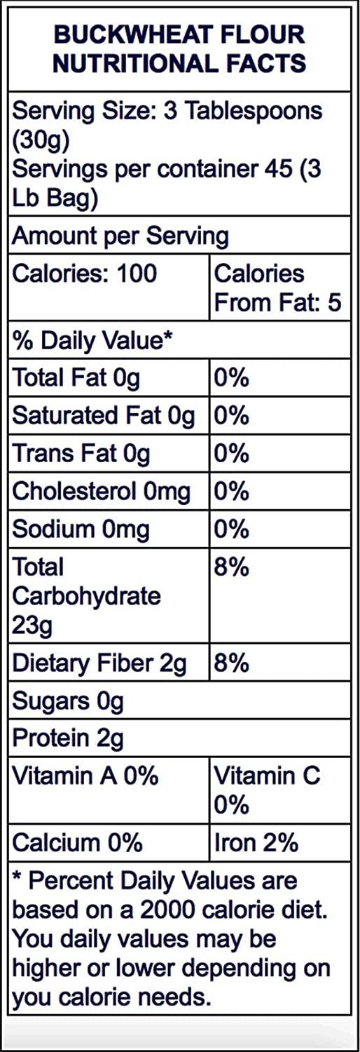 Bouchard Family Farms Acadian Light Buckwheat Flour GlutenFree