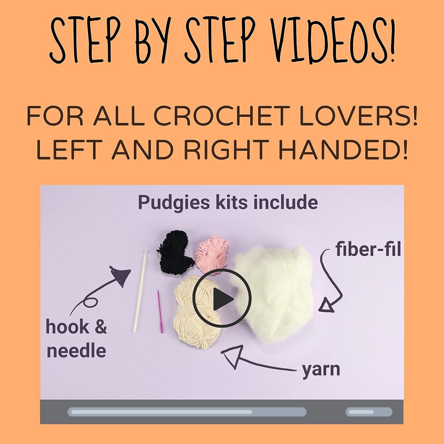 Mini Maker Pudgie Cow Crochet Kit #57015