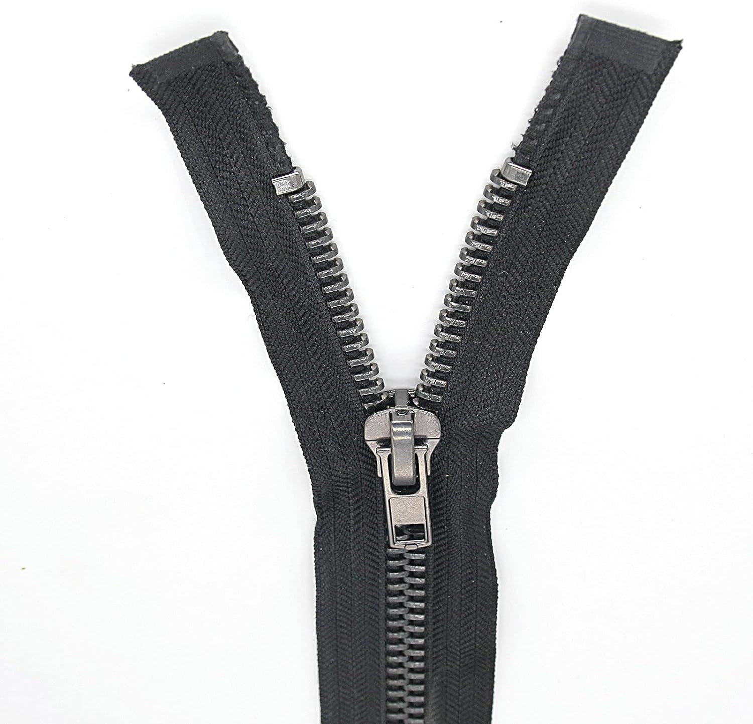 Coats All Purpose Metal Zipper 22 Black