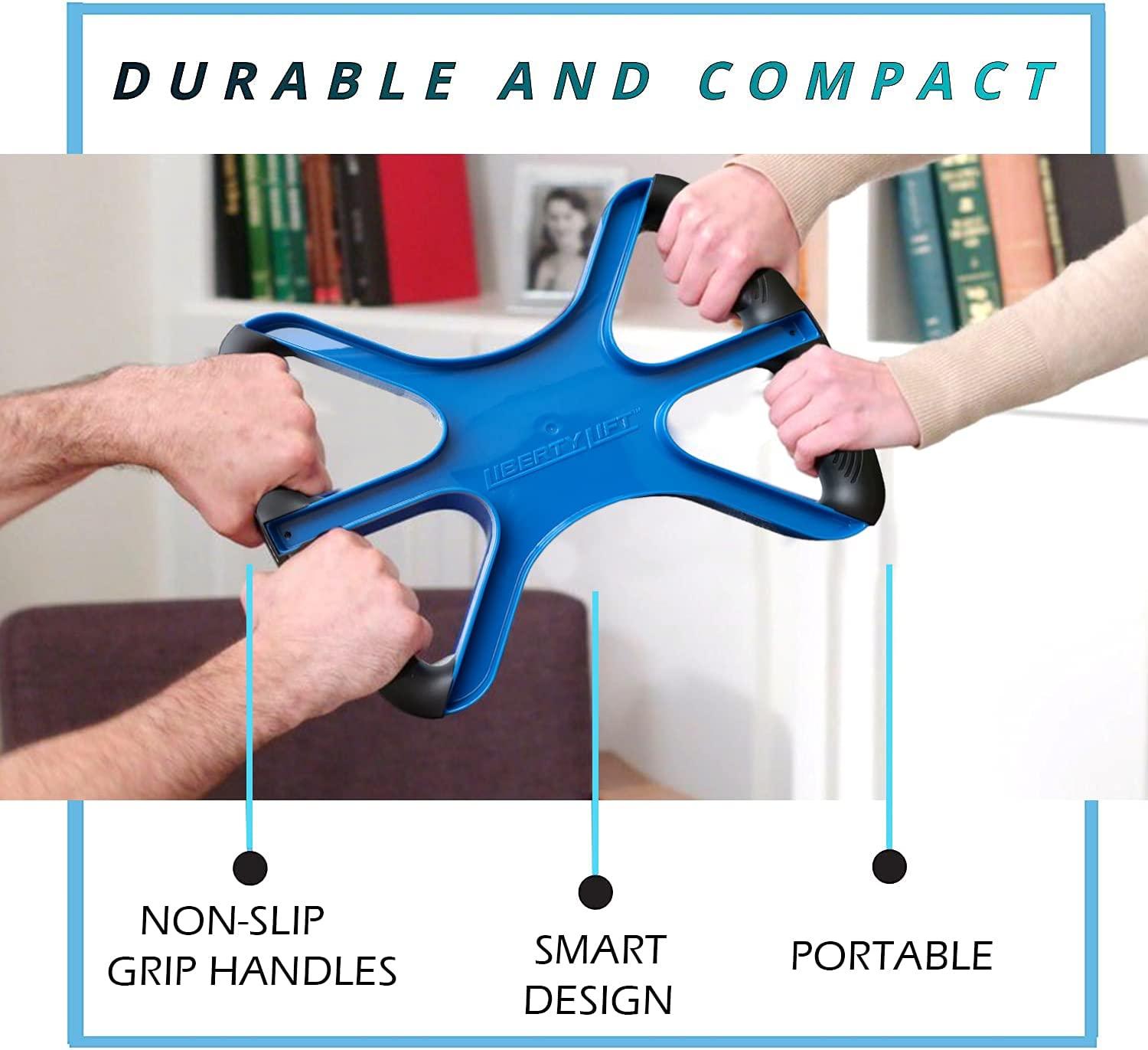 Liberty Lift 15 Standing Aid & Handicap Bar Set of 2 400 Lbs Weight