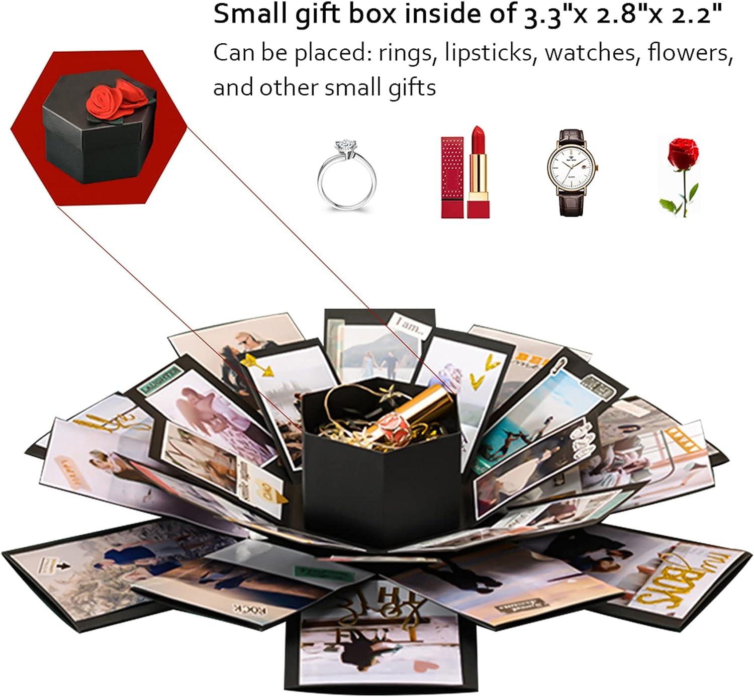 Pdtoweb Nuova Scatola Regalo di Compleanno Scatola Esplosione Sorpresa Album Fotografico Fai da Te Scrapbooking di Ricordi acquista in modo economico - spedizione gratuita, recensioni reali con foto