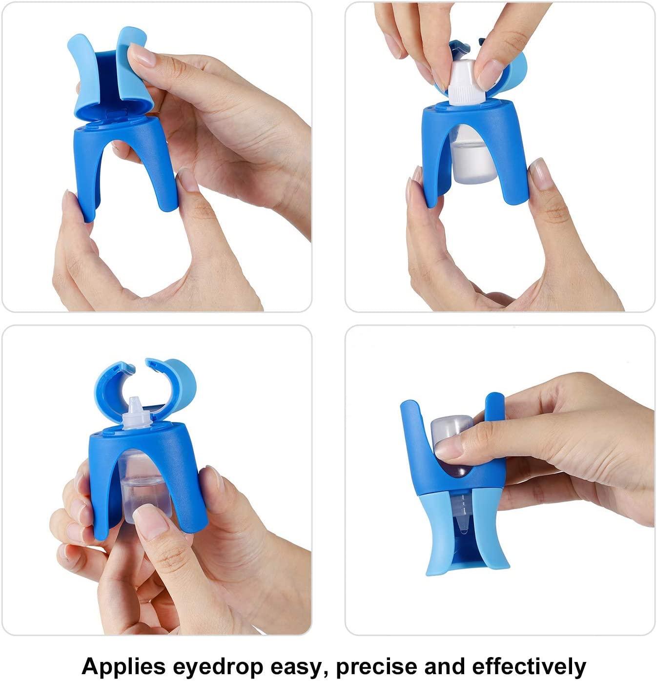 Remedic Eyedrop Guide Aid Eyedrop Bottle Dispenser Easier Eye Drop for