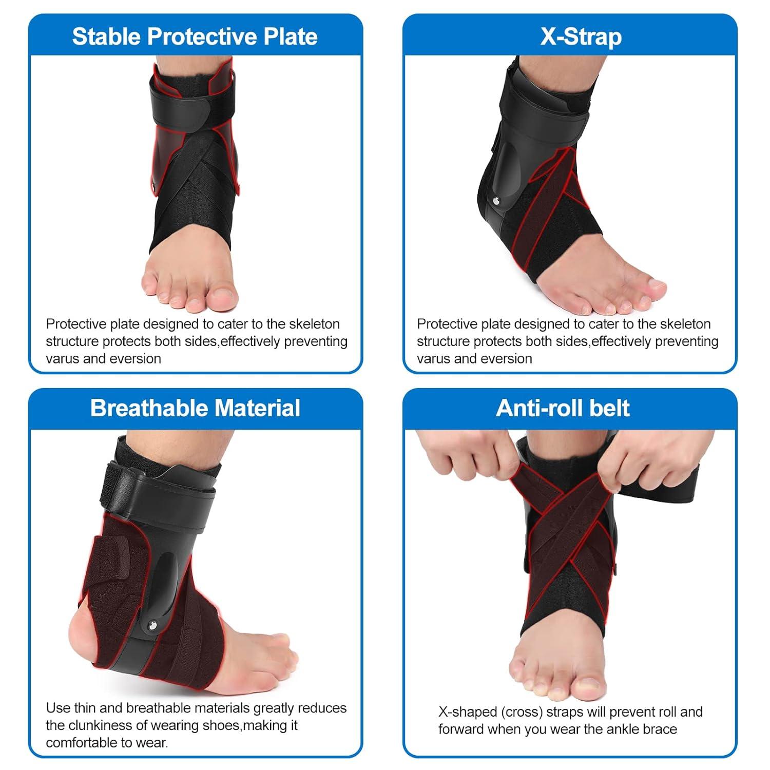 Ankle support to sale wear with shoes