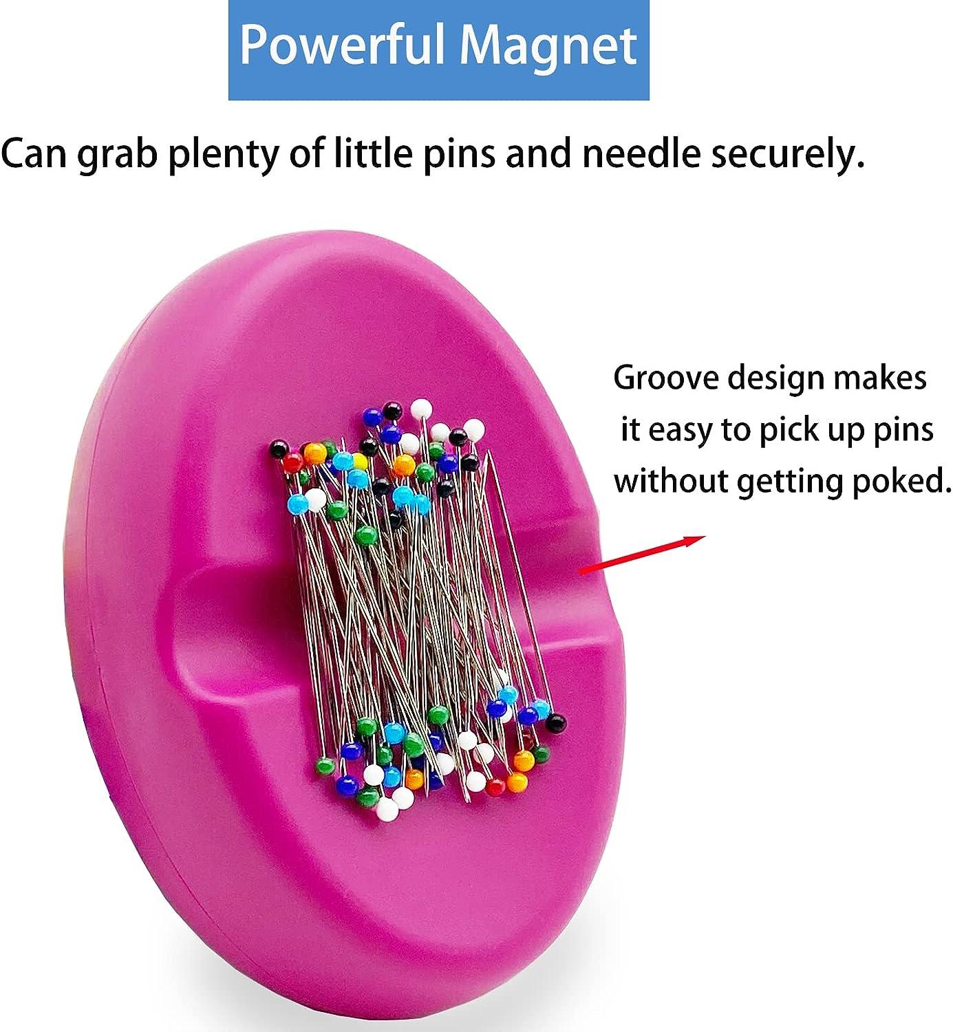 PinPal Magnetic Pin Holder - Catch, Carry, Organize, Store Your Pins &  Sewing Needles - Grab & Sew Pin Magnet For Sewing Pins - Magnetic Pin Dish  