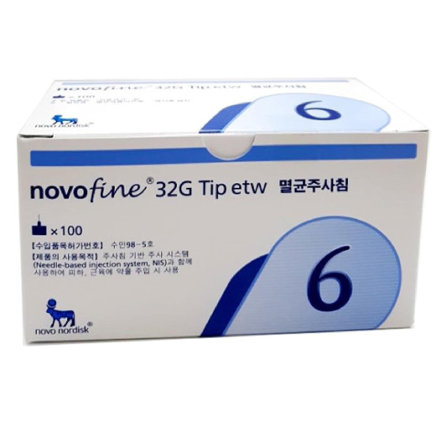 NovoFine 32G Tip 6,0mm x 0,25mm 100 Stück