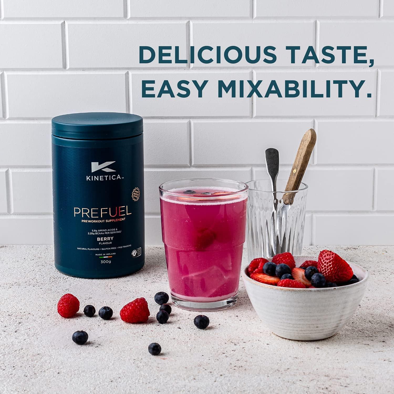 PreFuel Pre Workout 5.9g Amino Acids & 2.3g BCAA's per Serving