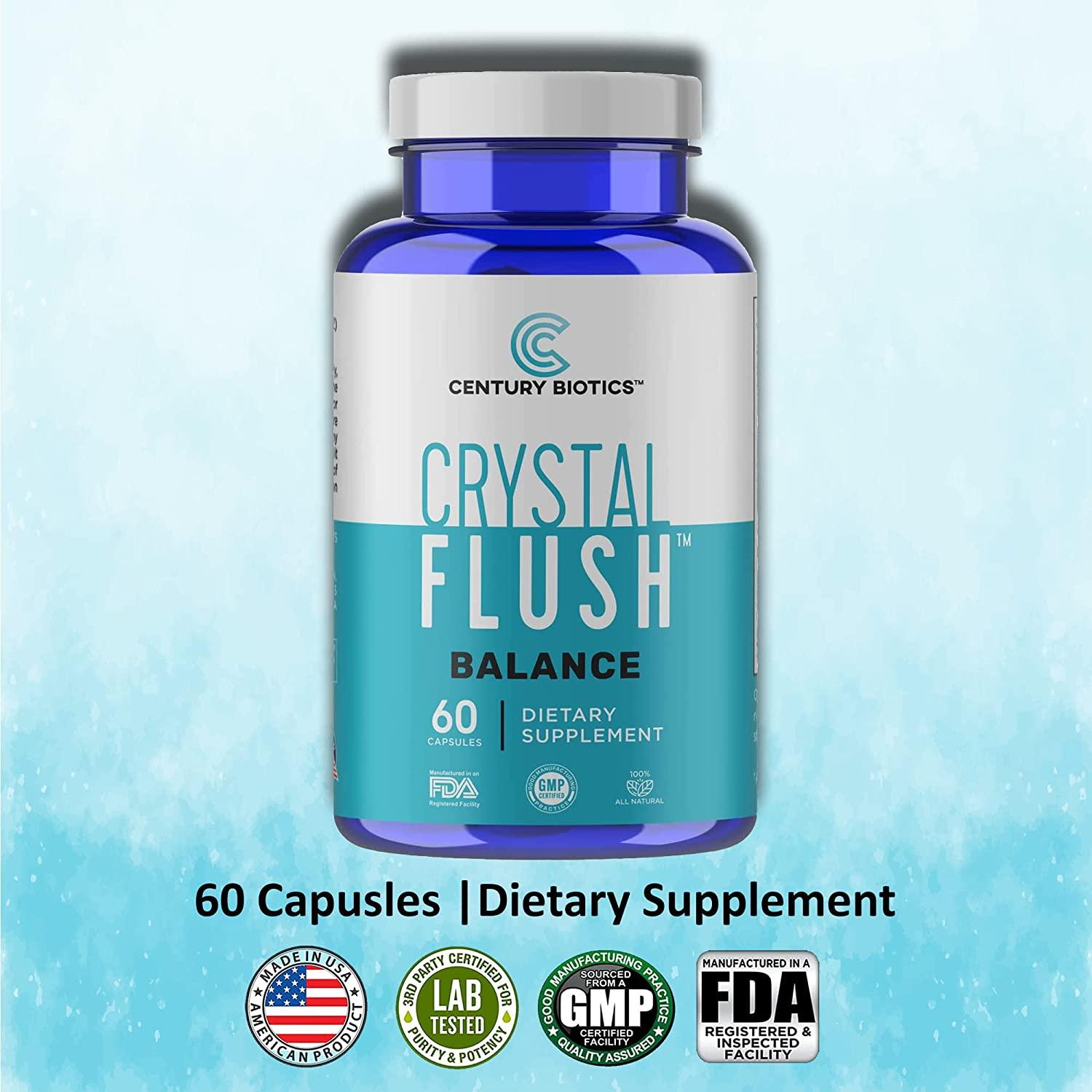 Crystal Flush Balance Feet Fungus Dietary Supplement Capsules Toenail