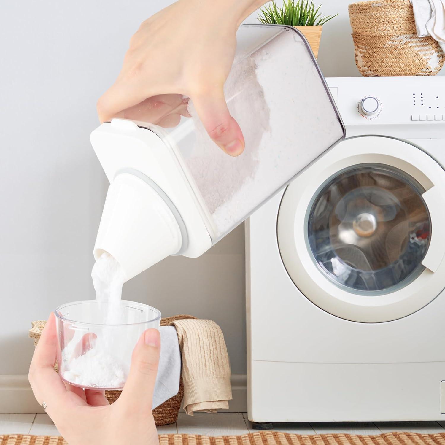 Washing Powder Storage Detergent Dispenser Laundry Powder Storage Dosing Ball Liquid Detergent