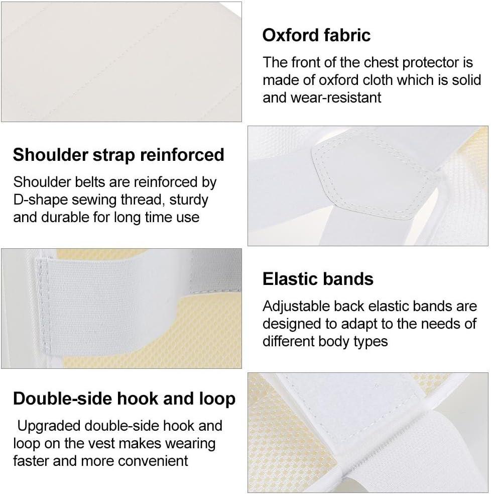 Taekwondo Chest Guard, Unisex Adult Child Taekwondo Karate Chest Guard