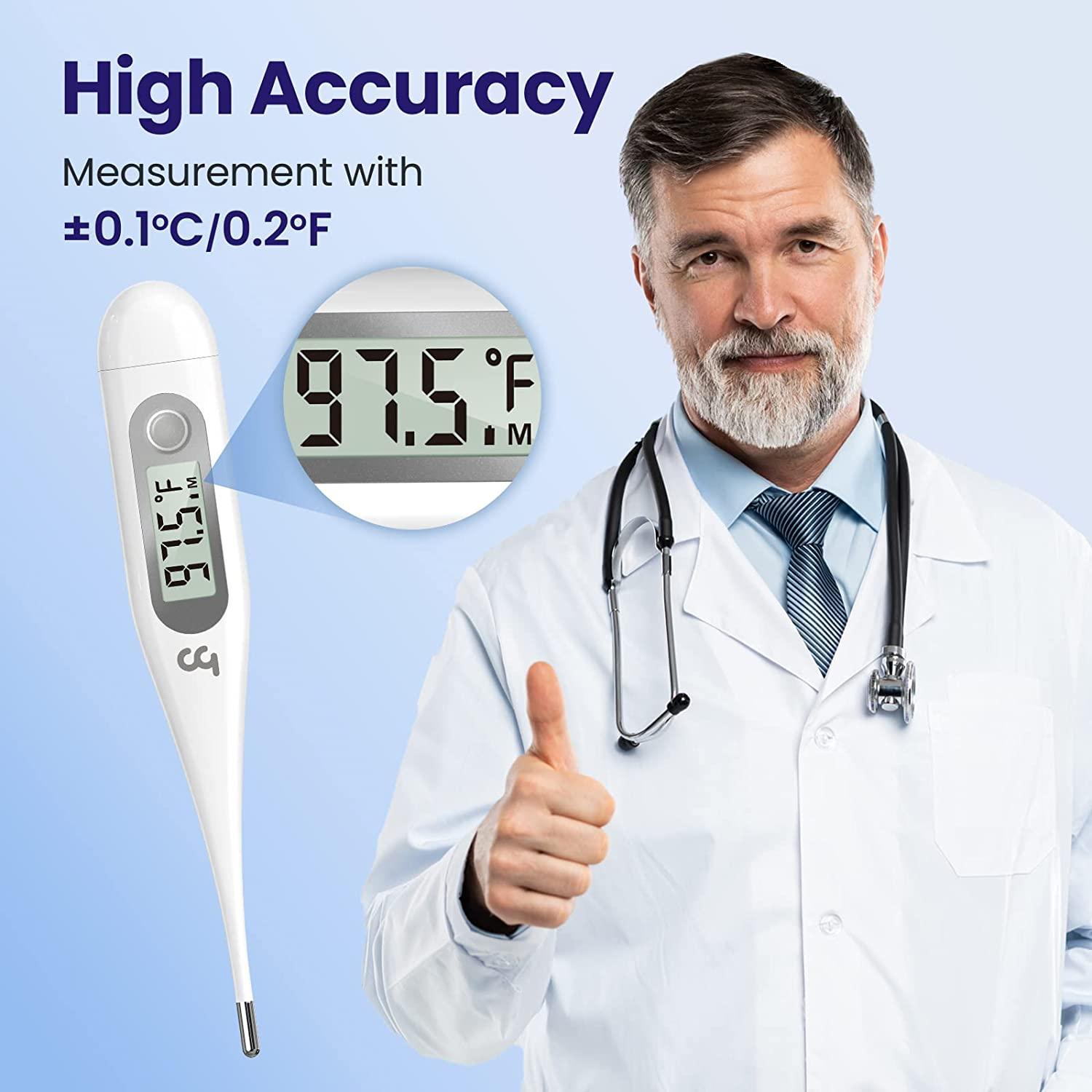 Thermometer for Adults Oral Thermometer for Fever Thermometer with
