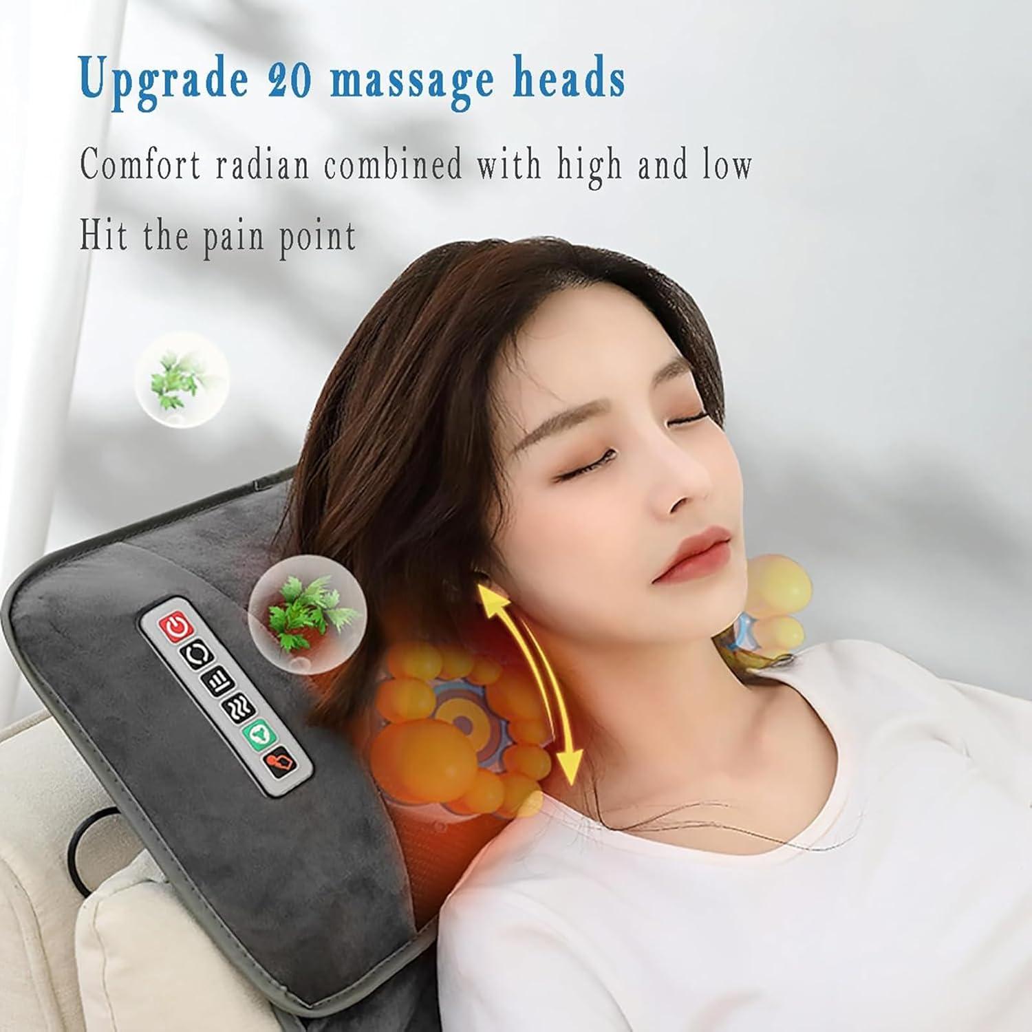 McBean Home Massage Blanket & Body Heating Pillows | 3-in-1 Use 9 Intensity  Levels Wave Vibration for Ultimate Relief | Buy Now with Express  International Delivery | GoSupps.com