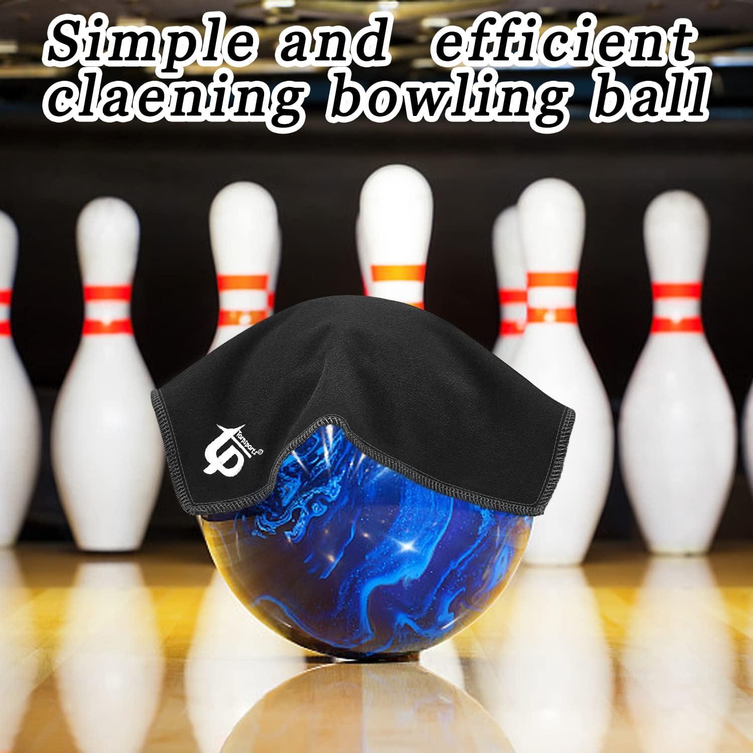 TORPSPORTS Leather Shammy Bowling Ball Cleaning Pad
