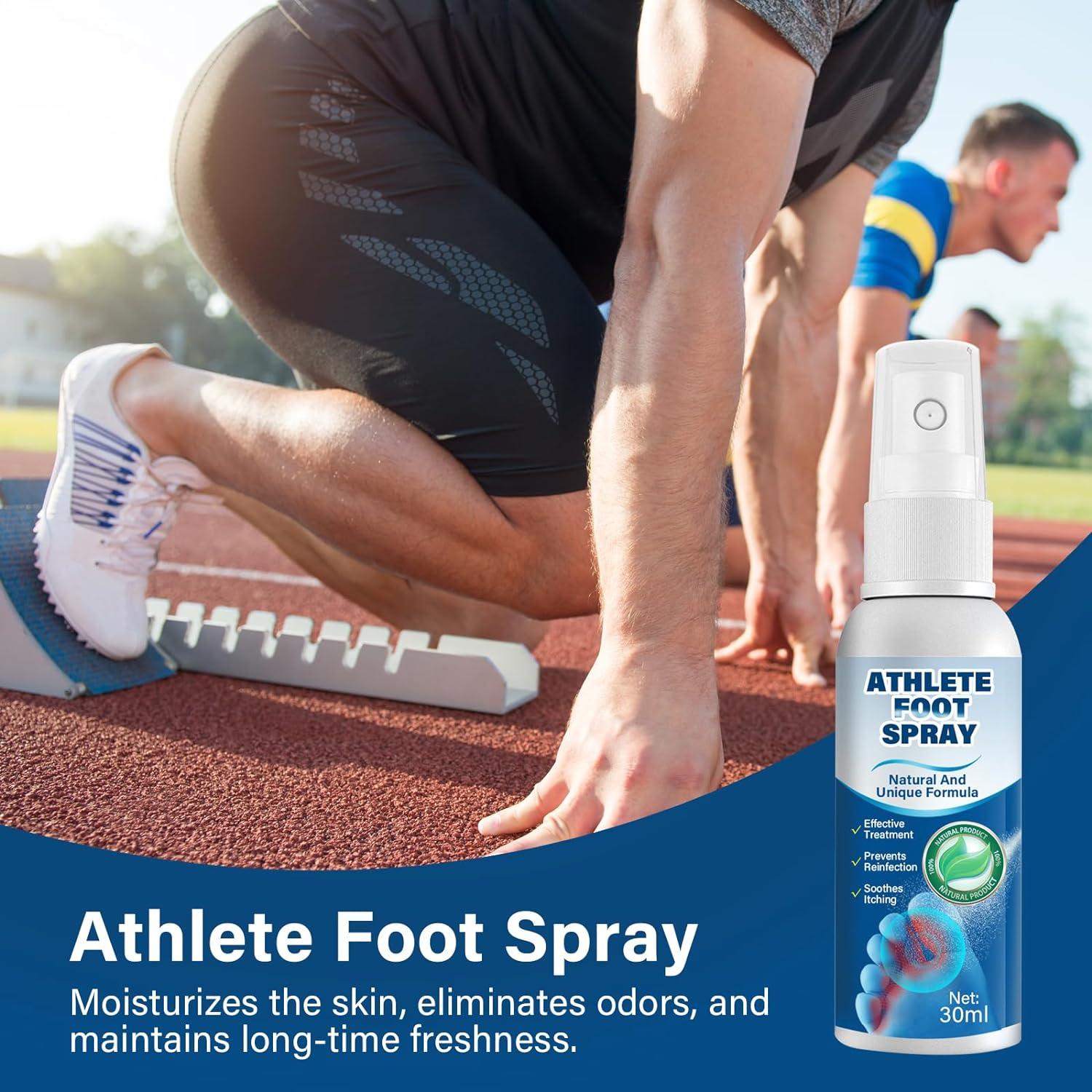 Professional Athlete's Foot Treatment Spray Relieve Odor, Itching, Sweating, and Blisters