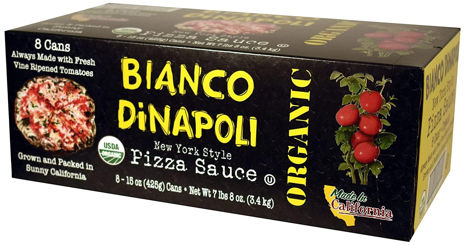 Bianco DiNapoli Organic New York Style Pizza Sauce (8 x 8oz