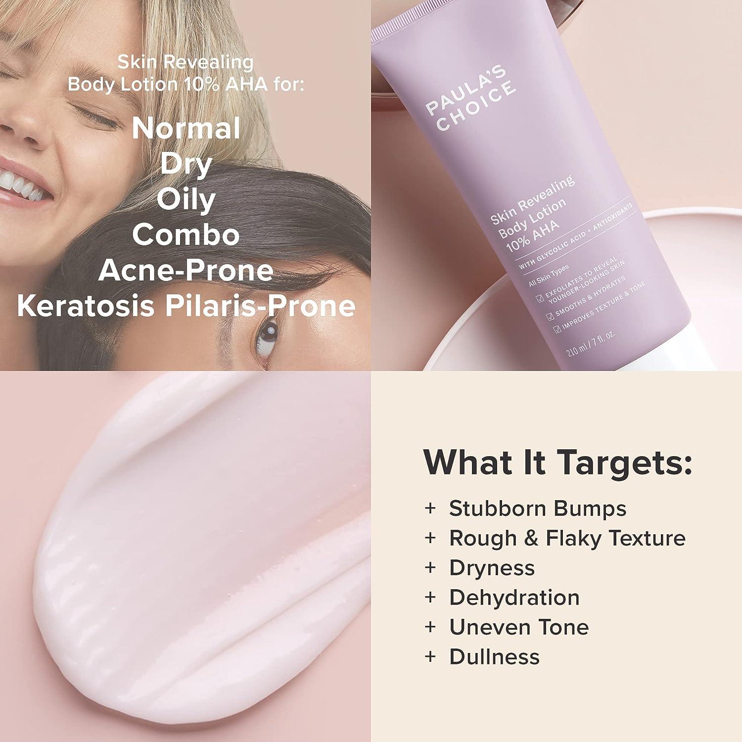 Paula's Choice Skin Revealing Body Lotion 10 AHA Glycolic Acid & Shea