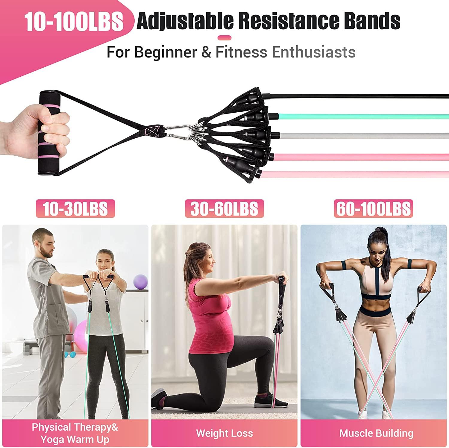 100 lbs resistance band store