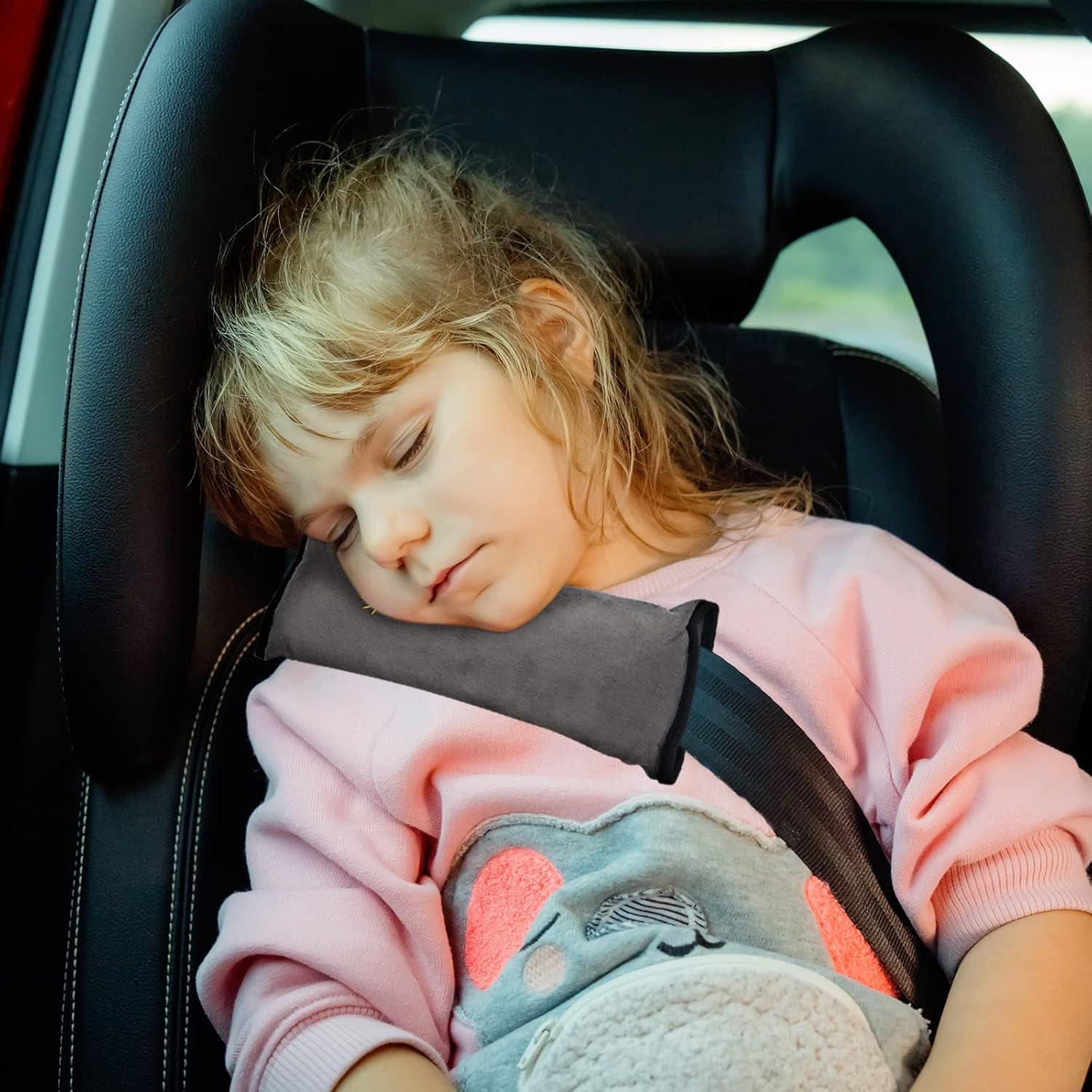 Bemodst Car Seat Belt Cushions for Kids Universal Soft Safety