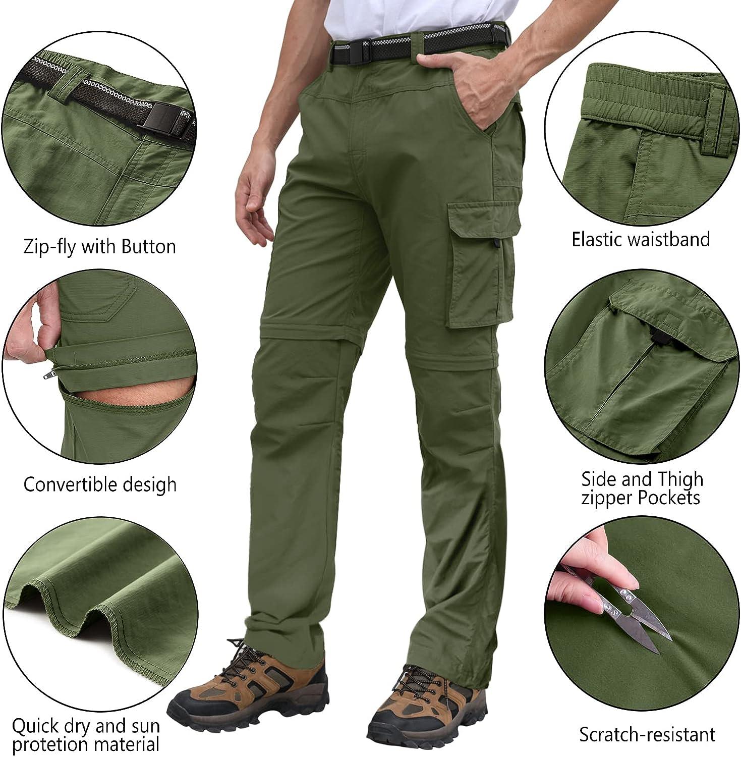 Men's Outdoor Hiking Pants Waterproof Quick Dry Fishing Pants