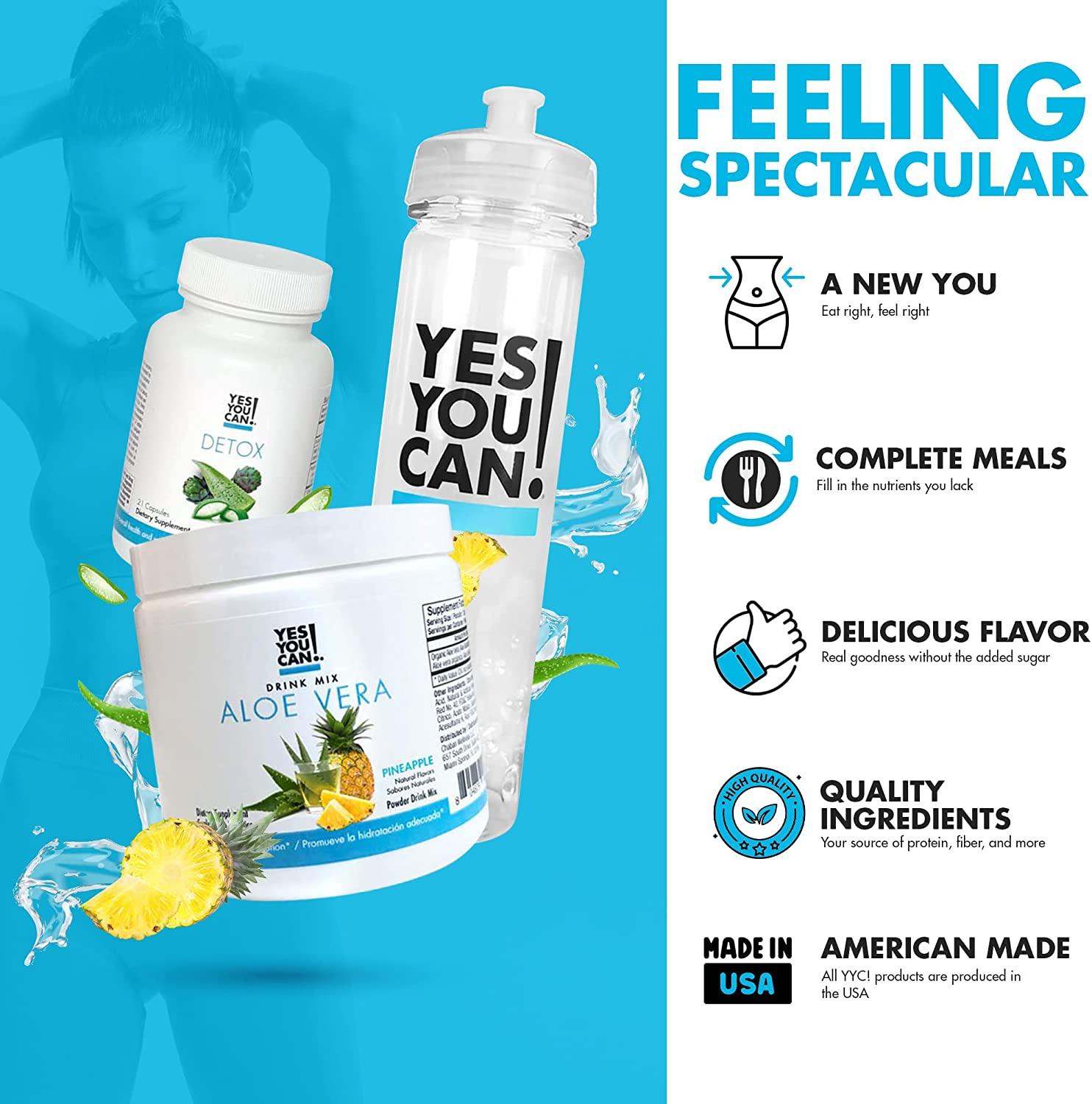 Yes You Can! Detox Kit Bundle Includes a YYC! Detox, a YYC! Water