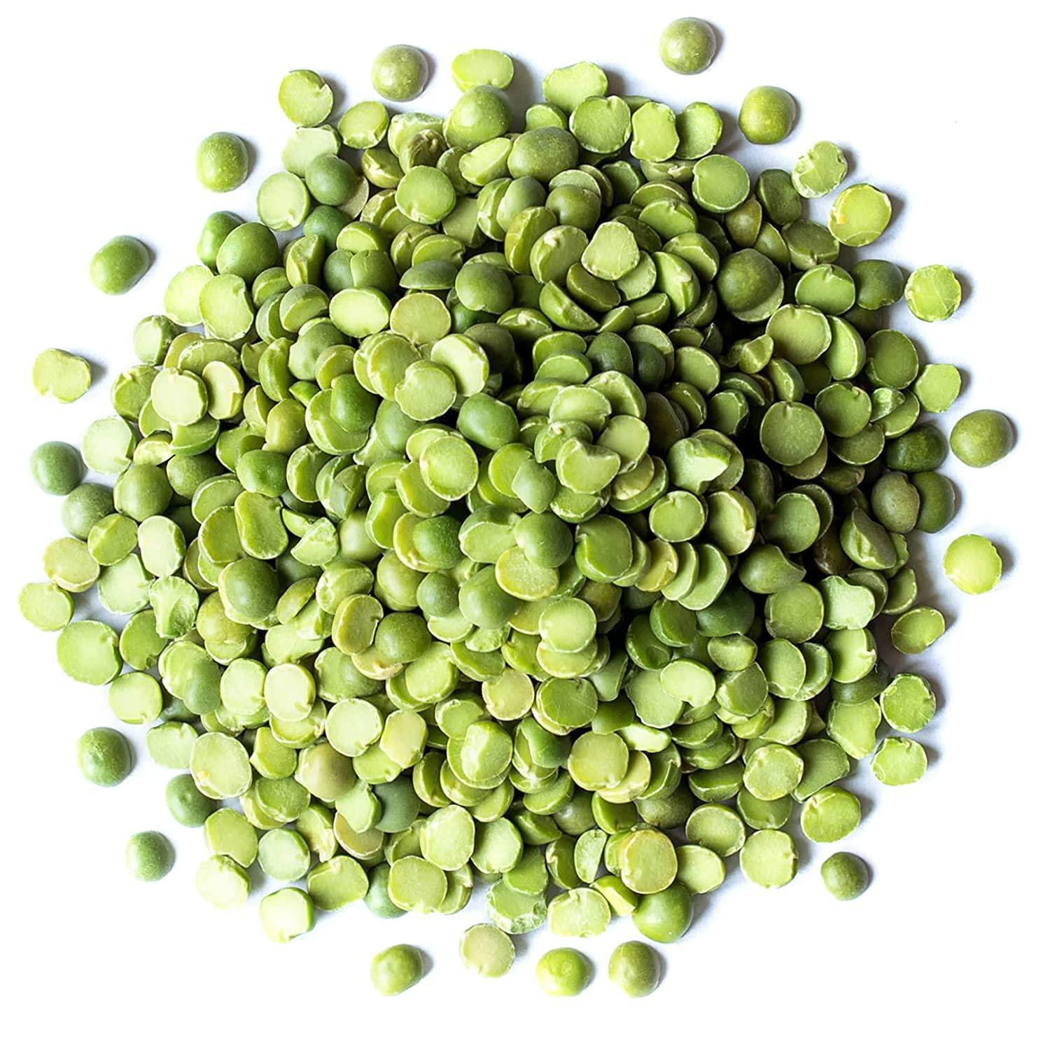Organic Green Split Peas 5 Pounds NonGMO, Dried, Vegan, Kosher, Bulk