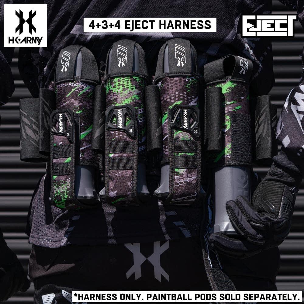 HK Army 4+3 Eject Paintball Harness Pod Pack Electric Electric 4+3
