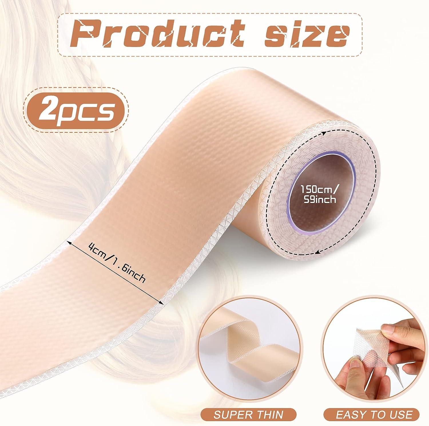 Silicone Lace Tape Non-slip Adhesive Tape Wig Knots Healer Breathable Lace  Wig Grids And Knots Eraser Concealer(Skin Color) - AliExpress