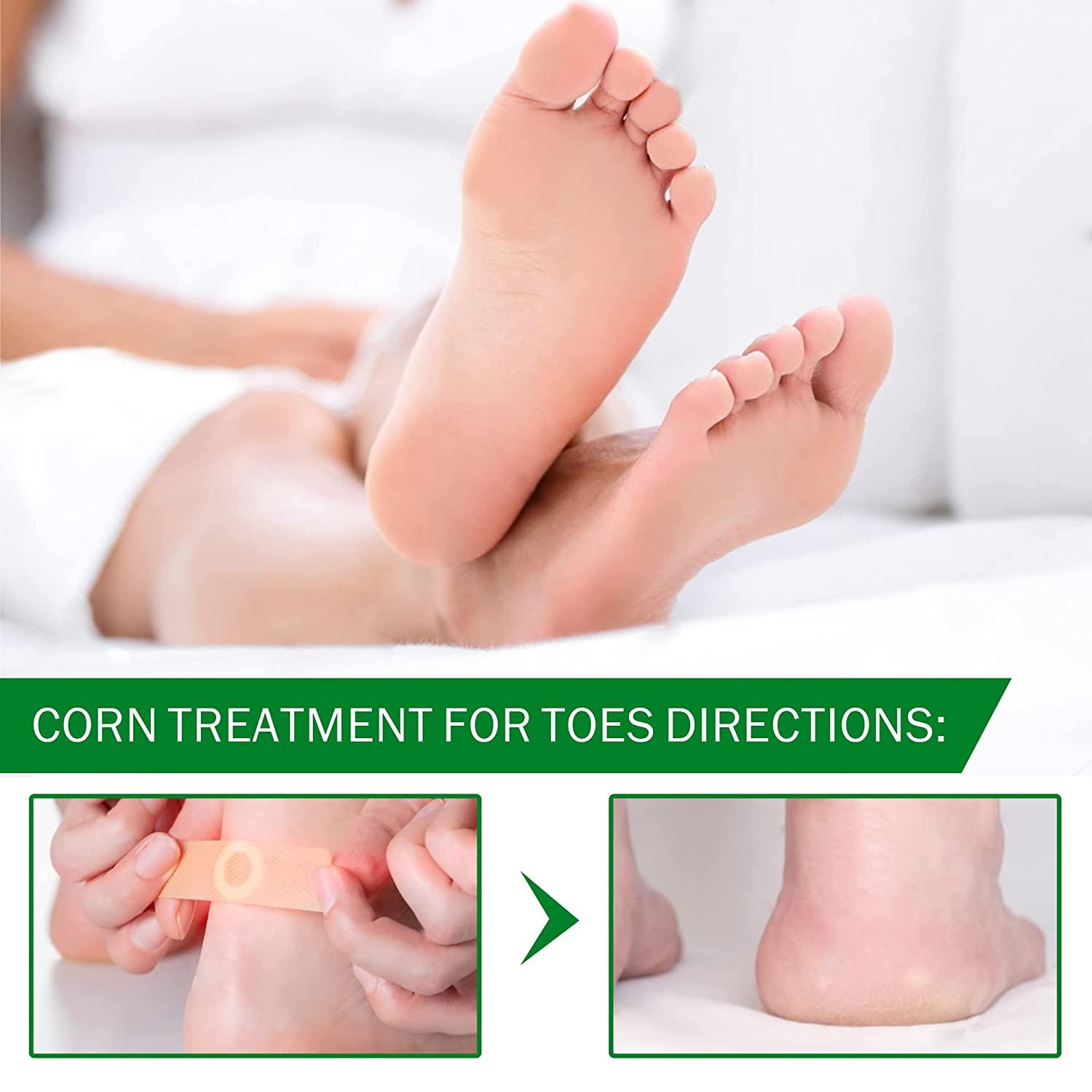 Salicylic Acid Corn Removers for Feet Toes 24 Pack Red Buy