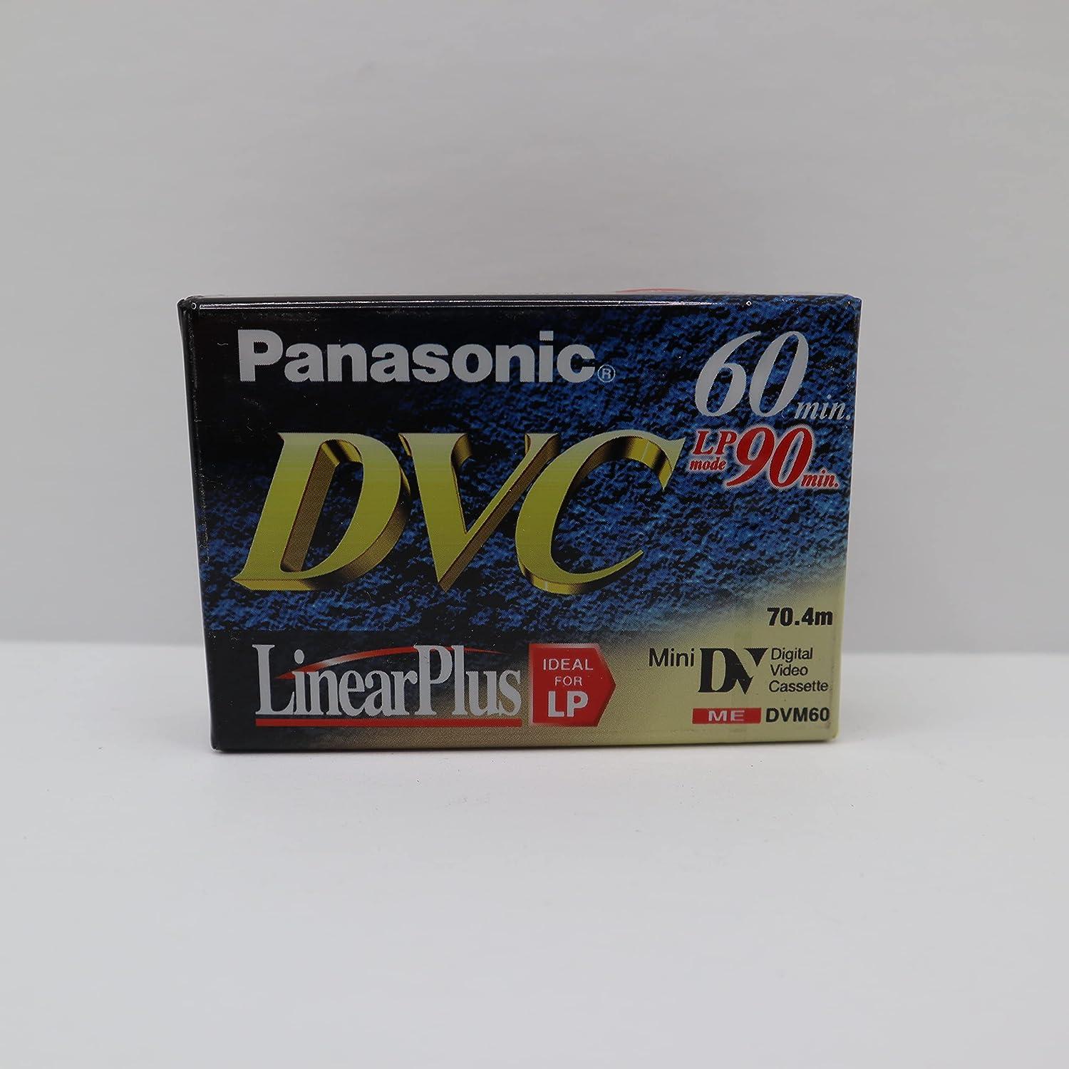 Panasonic DVC 60/90min Mini DV Digital Video Cassete Tape AY-DVM60EJ 
