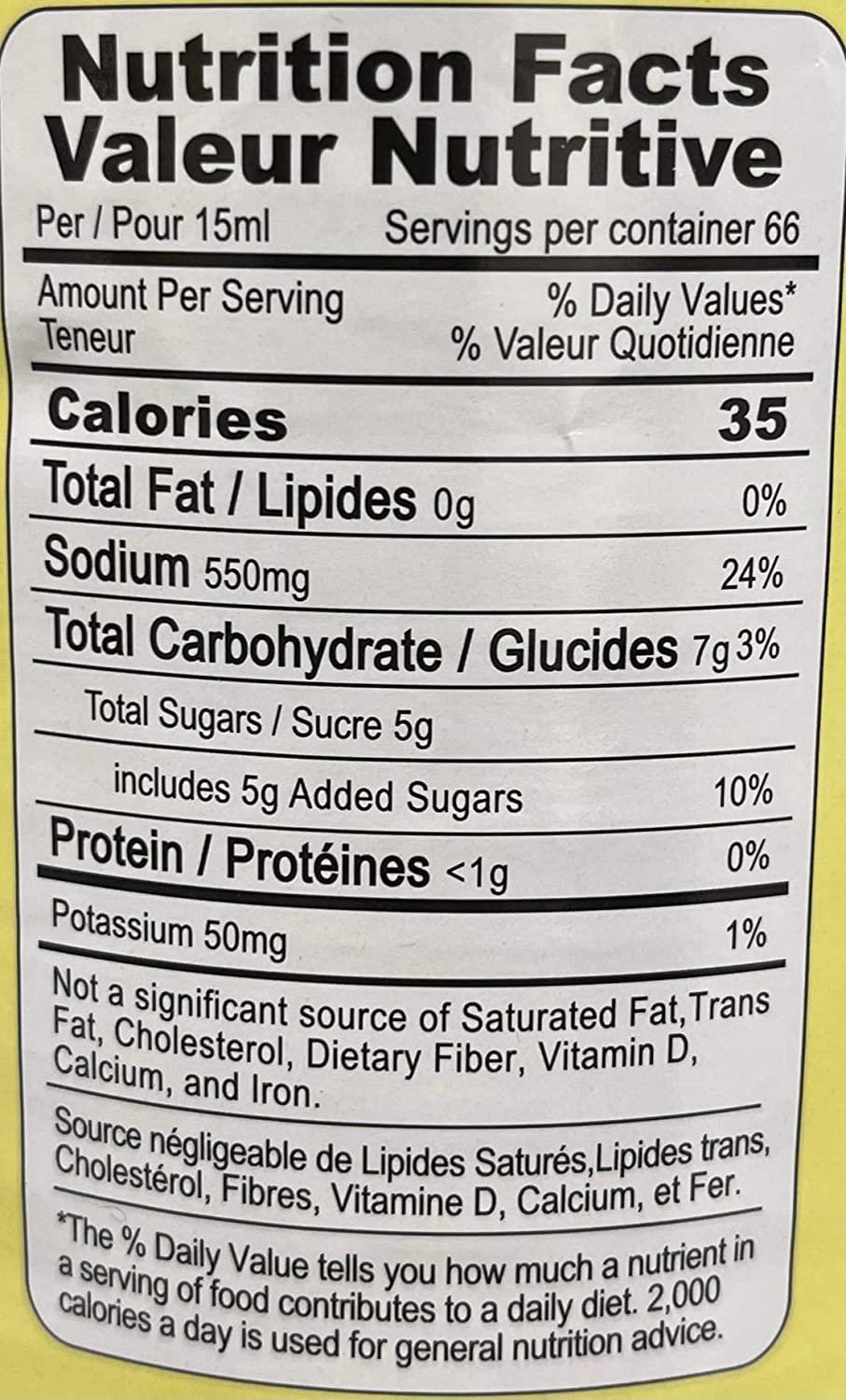 Vegetarian Oyster Sauce Nutrition Facts Besto Blog