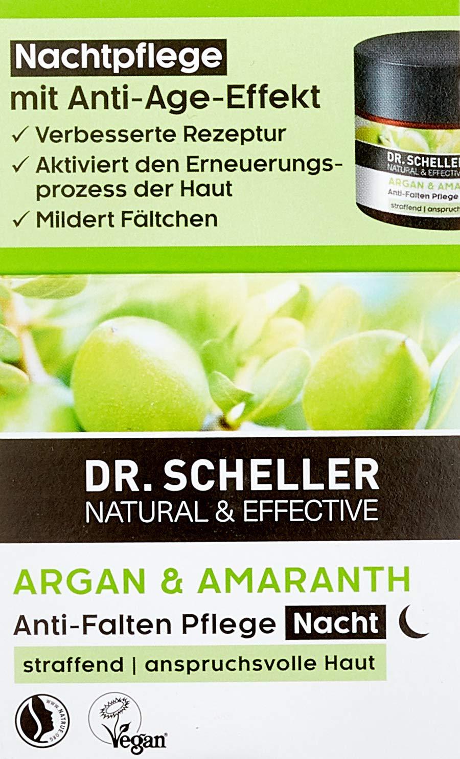 Dr. Scheller Anti-Wrinkle Care Night Argan & Amaranth 1.7 oz (49 g)