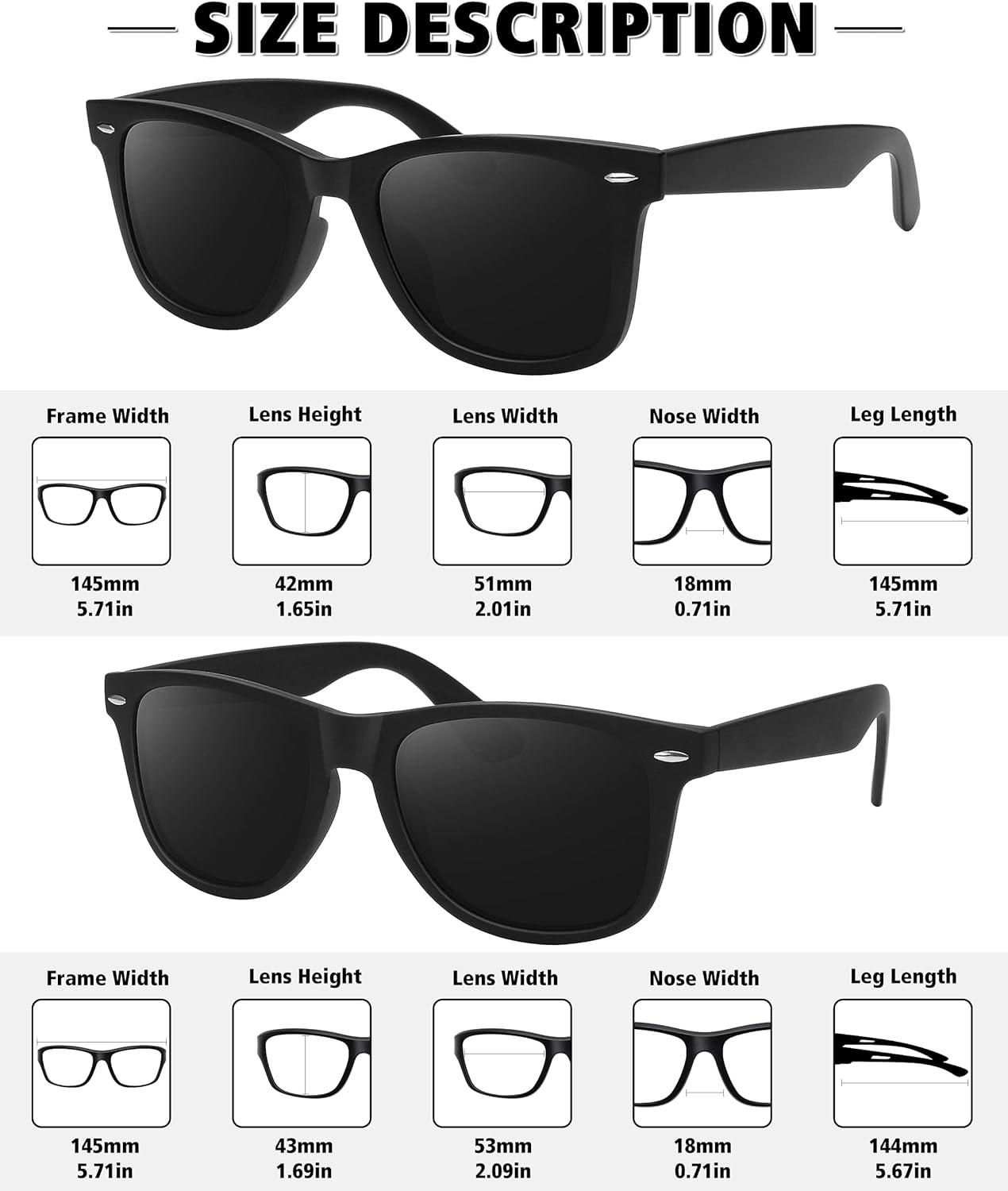 MEETSUN Polarized Sunglasses for Men Women Classic Retro Sun