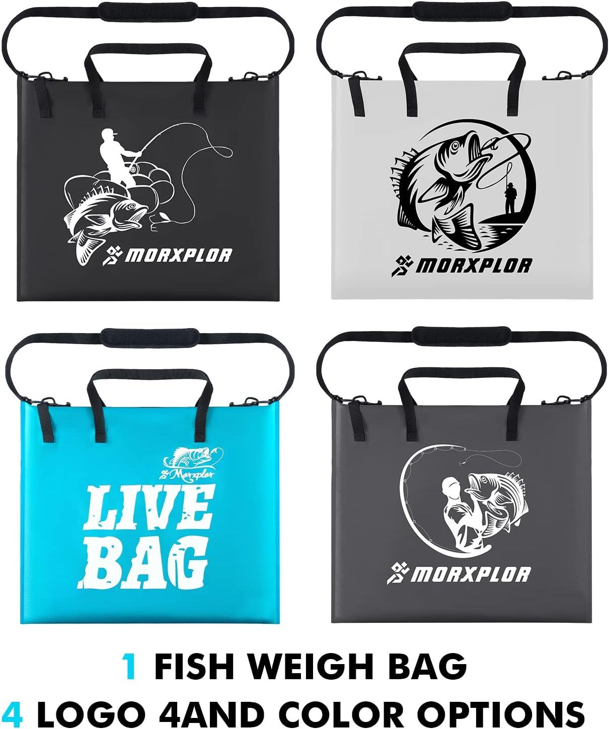 MORXPLOR Fish Bag Tournament Fishing Weigh in Bag 26x23 inches With